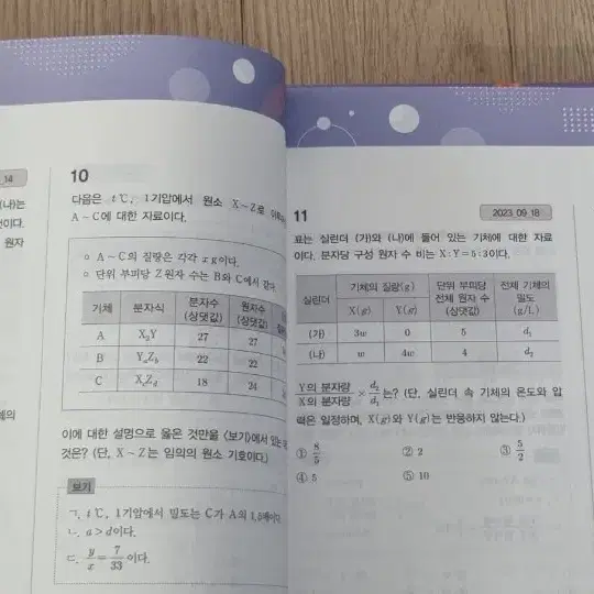 2025 김준 크리티컬 포인트(크포), 워크북 (화학)