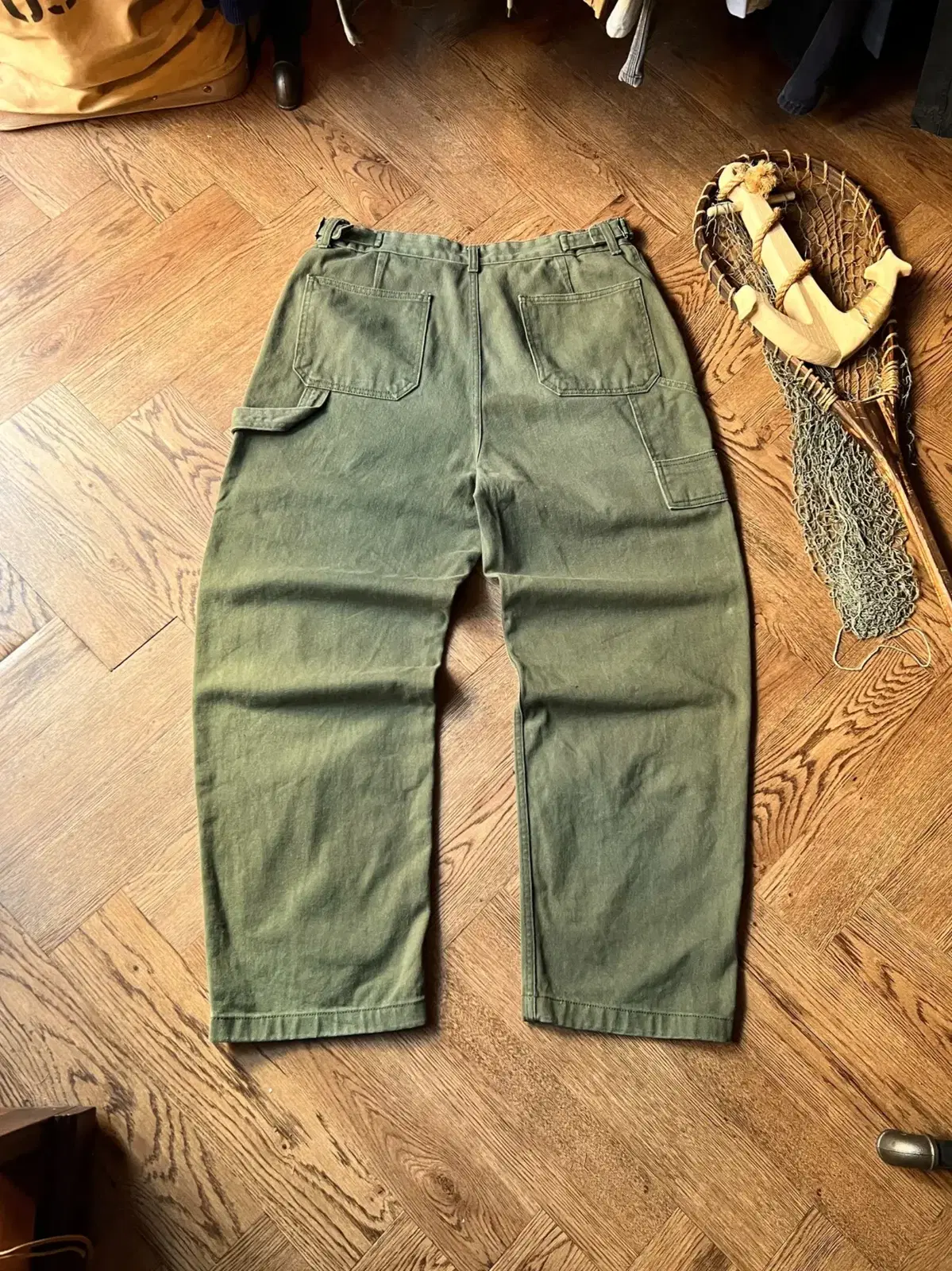 [34]USA Vintage Carpenter Double-knee Twill Cotton Work Pants