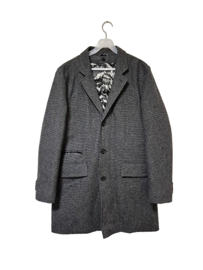 CHRITIANLACROIXChristian Lacroix and duck wool check coat for Men10