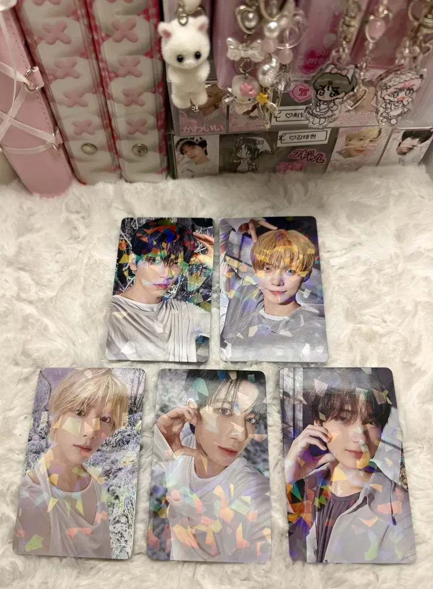 txt photocard Sanctuary Weverse Japan hologram wts Yeonjun SoobinBeomgyu HooningTaehyun