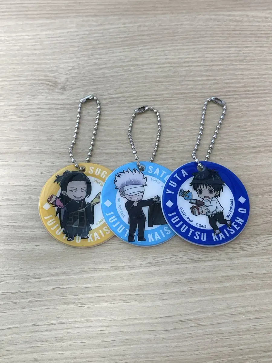 Spinning Ghetto,Gojo,Yuta Keyring