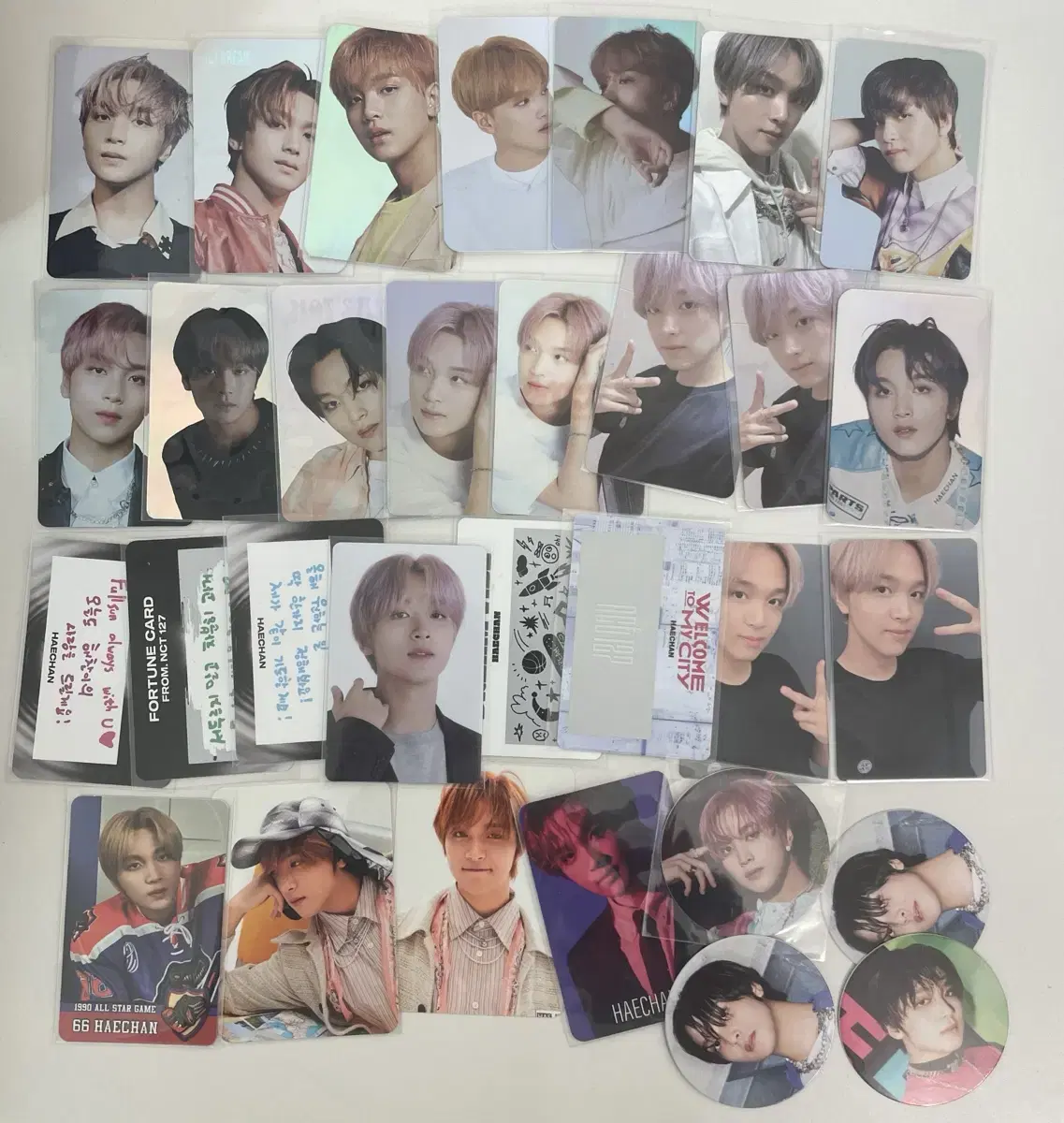 Ncthaechan photocard bulk wts