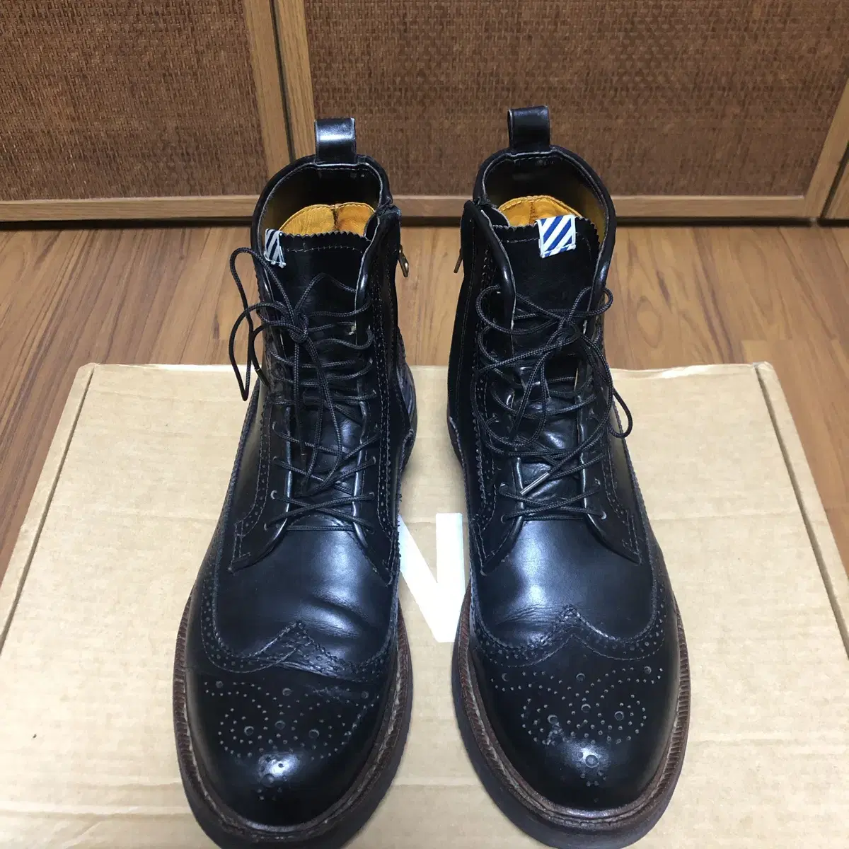 Visvim patrician mid-folk 부츠 (270)