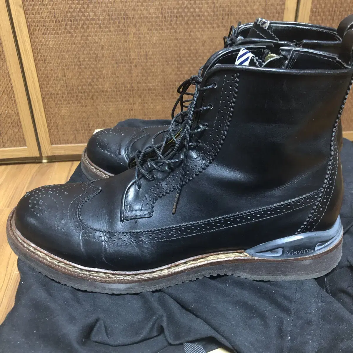 Visvim patrician mid-folk 부츠 (270)