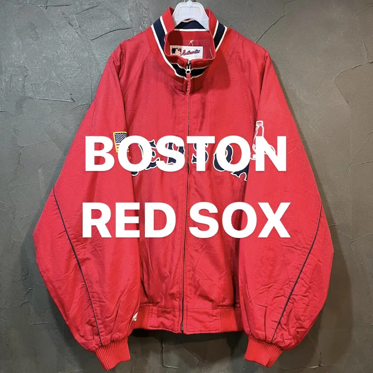 [L] RED SOX 마제스틱 레드삭스 스타디움 자켓