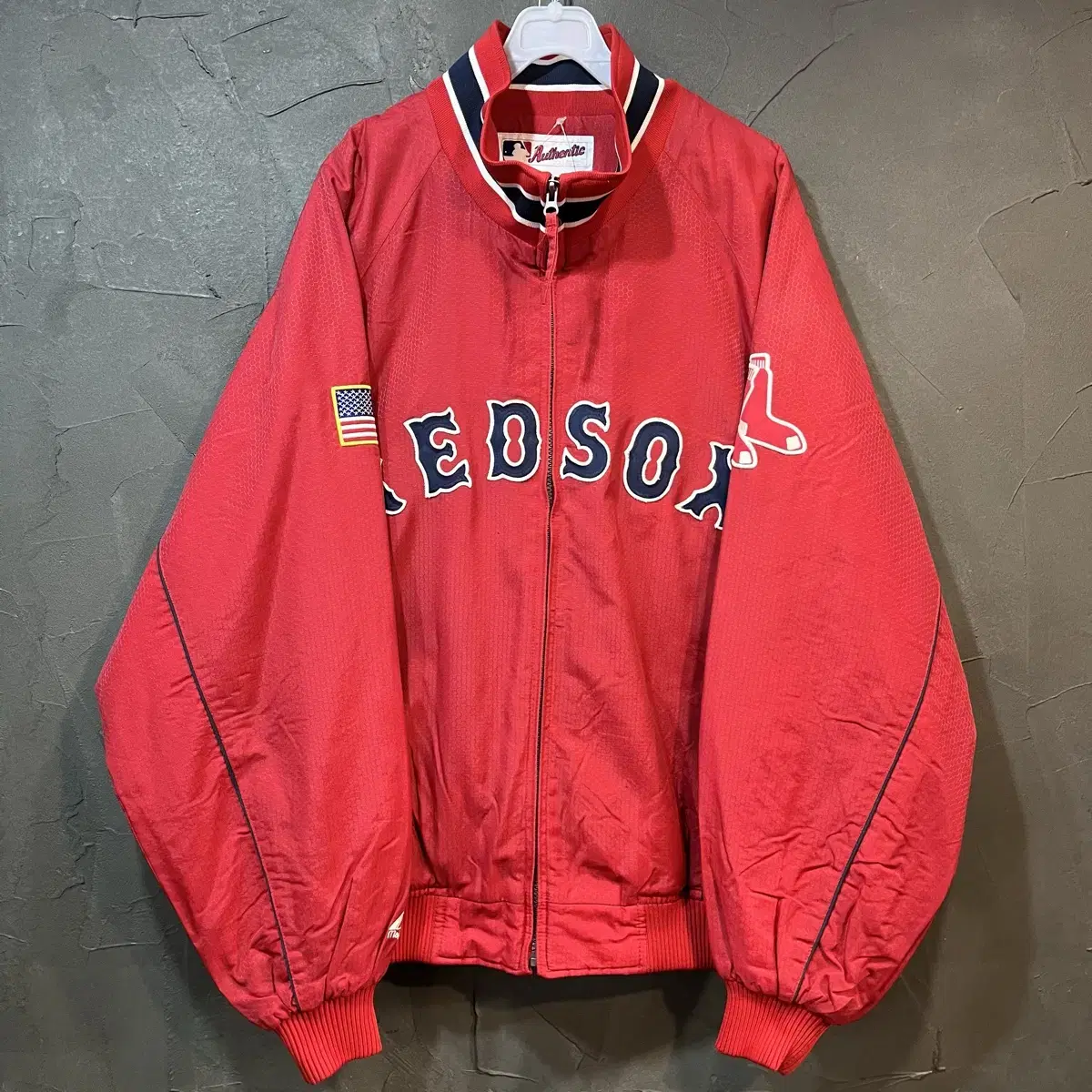 [L] RED SOX 마제스틱 레드삭스 스타디움 자켓