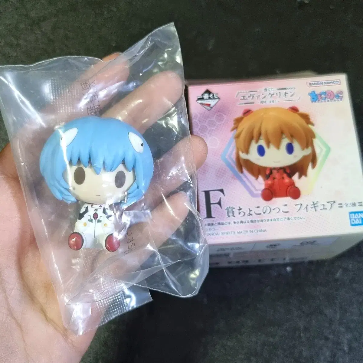 [Movie Pamphlet/Goods] Evangelion First Lottery F Prize Ayanami Lay unsealed Figure