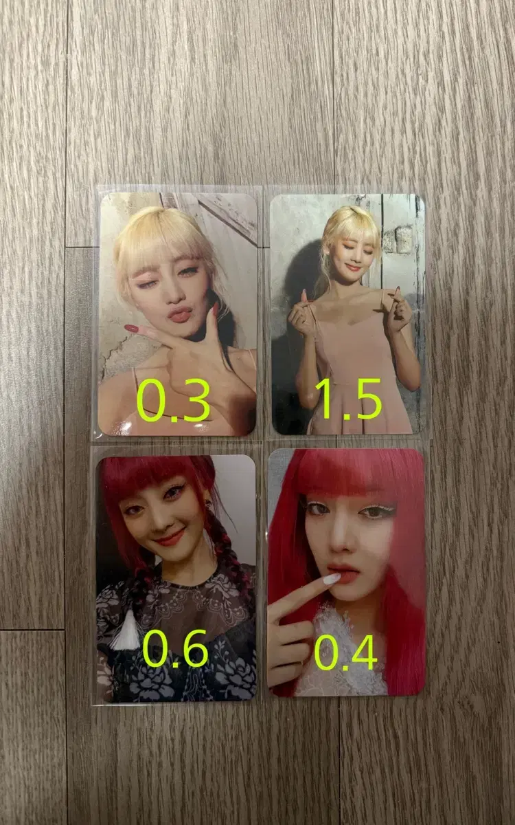 Idle minnie soyeon yuqi I BURN ktown4u music korea apple music Photocard