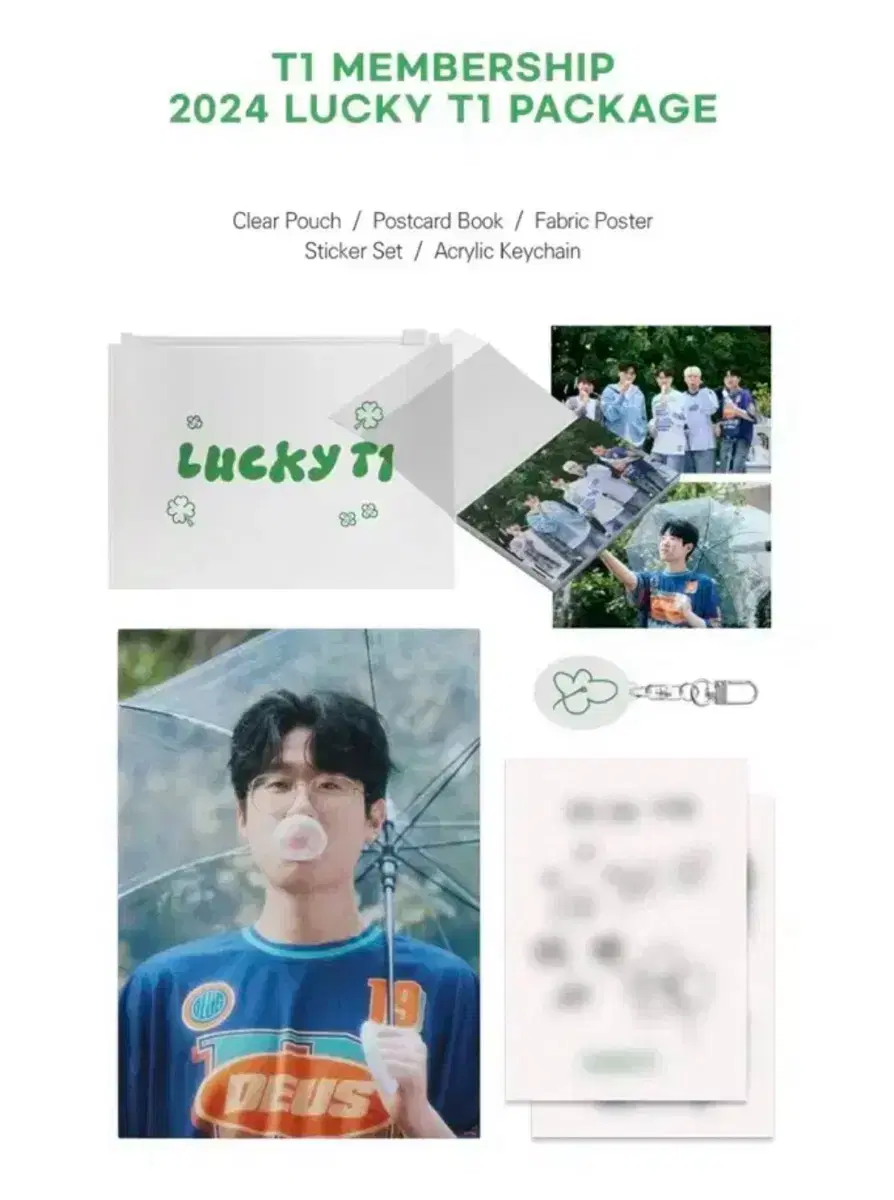 T1 Membership Zeus Lucky One A, B photocard included