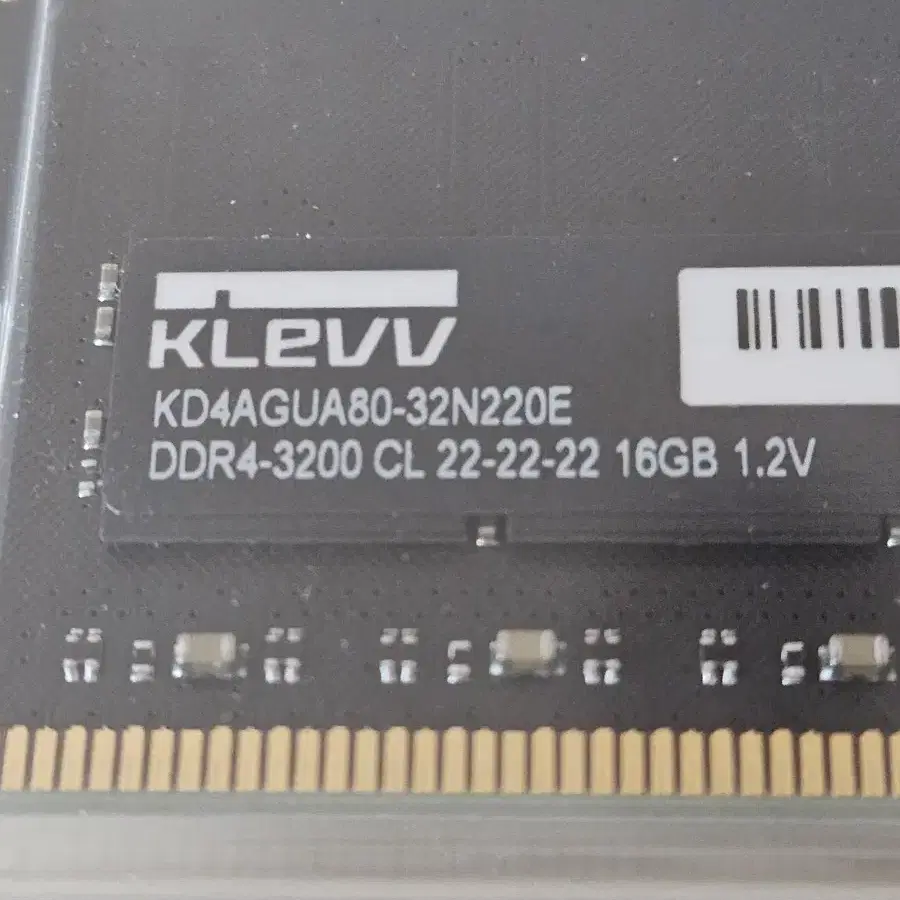 [새상품] KLEVV 32gb (16gbX2) DDR4 3200 램