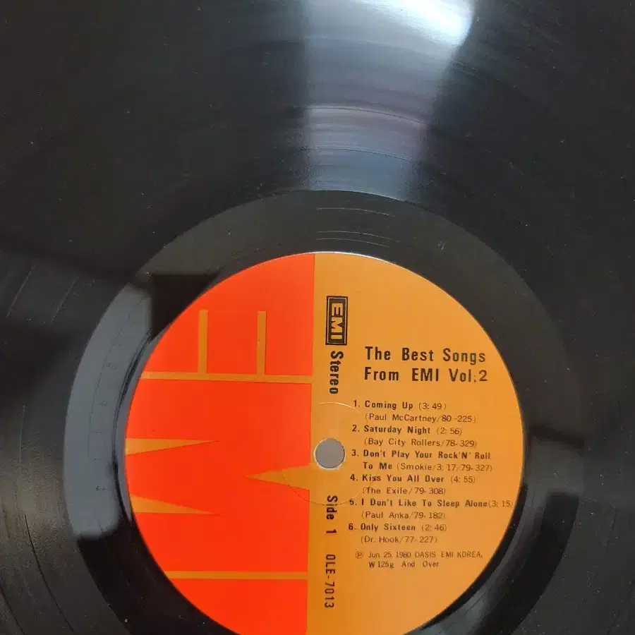 THE BEST SONGS FROM EMI VOL.2 LP