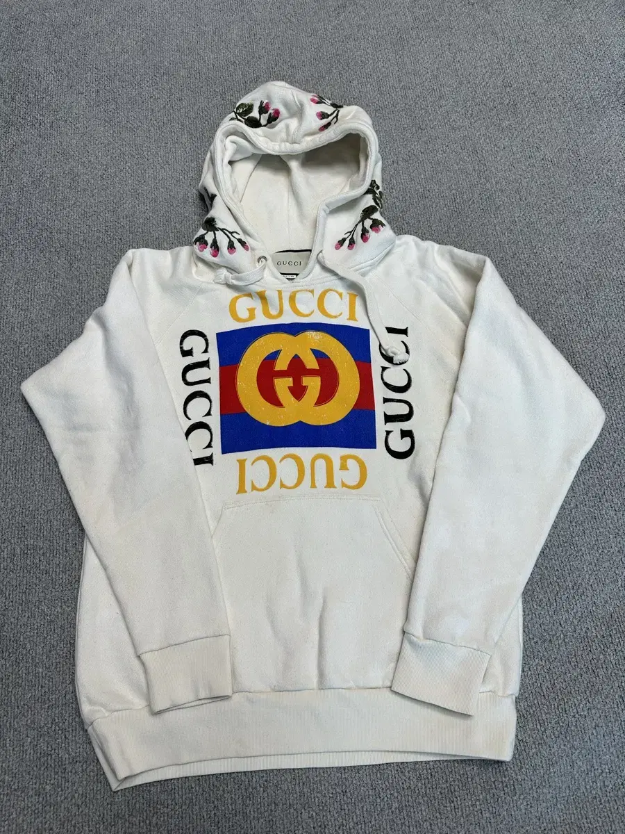 Gucci GG Box Logo Hoodie (Genuine)