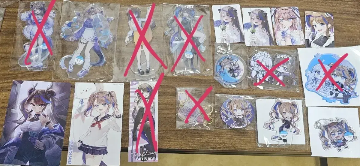 Stellive Goods (Kanna, Yuni, Rize, Mashiro, Hina, Riko)