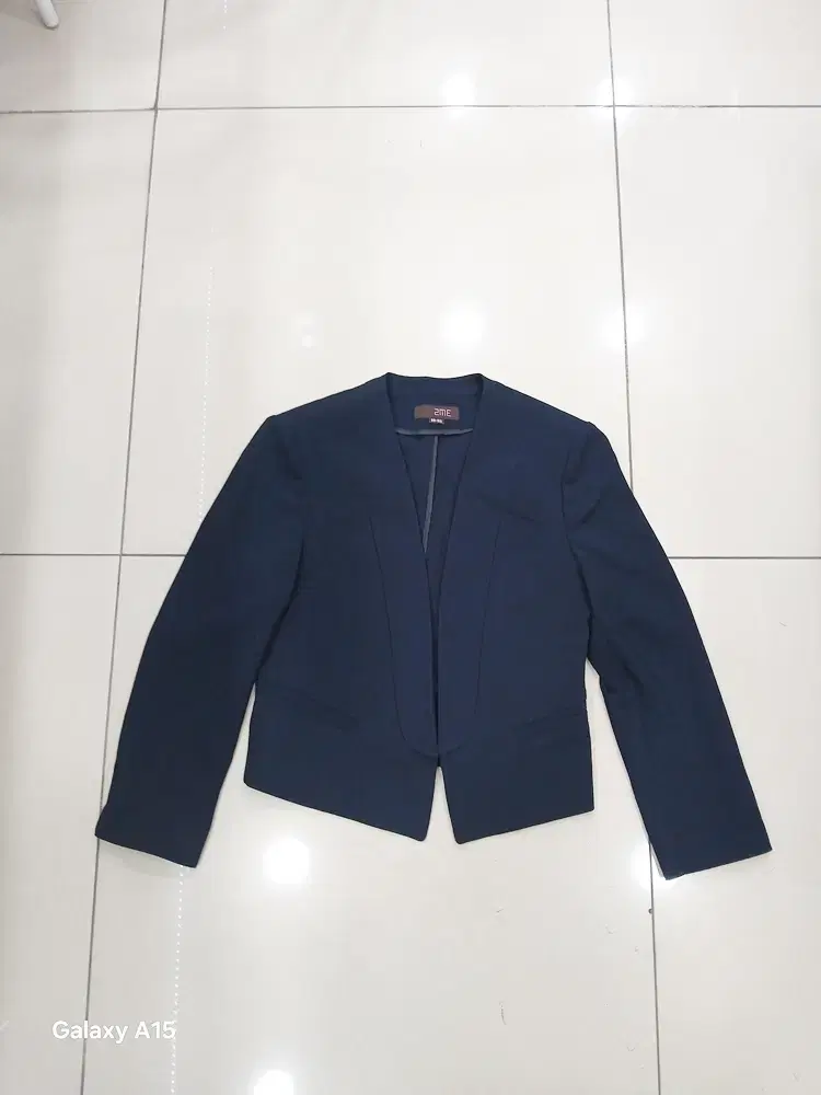 2ME Tommy 88-160 Navy Blazer Casual Suit Jacket Used Gaeul Bom