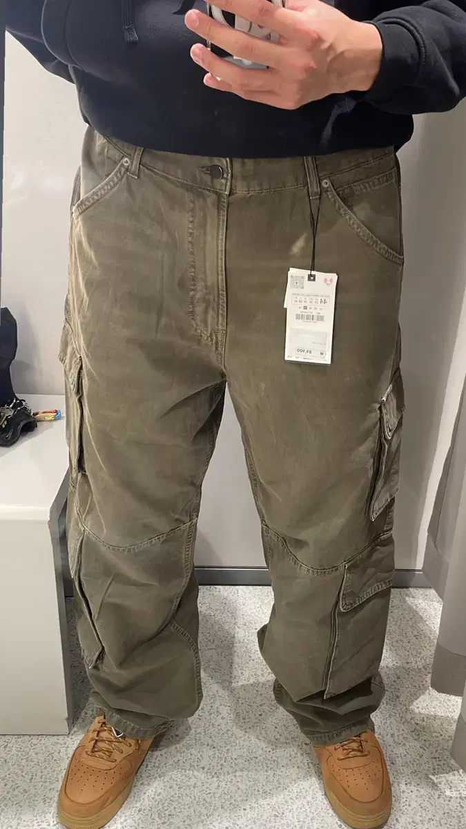 ZARA Zara Utility Cargo Pants 44