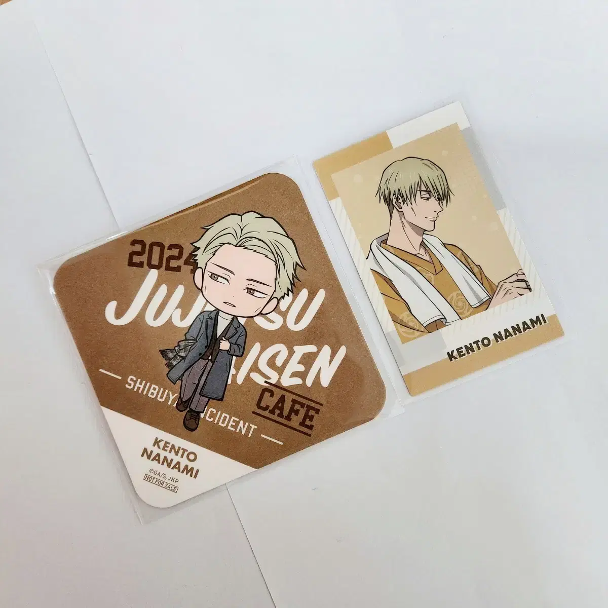 [2장Bulk] Jutsu Rotation Nayeon Kento Rakuspa Collaboration Cheki Juju Cafe Coaster