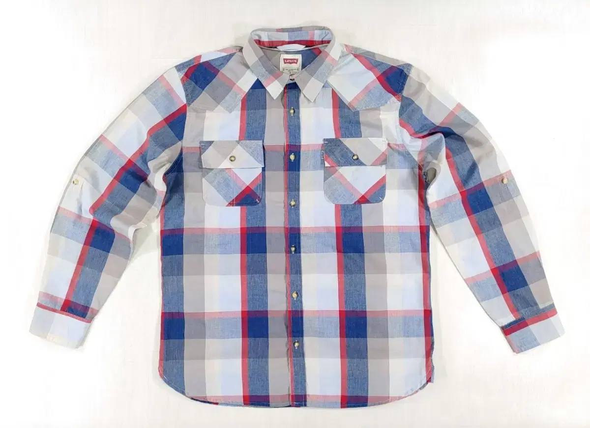 Levi's Modern Fit Check Shirt L