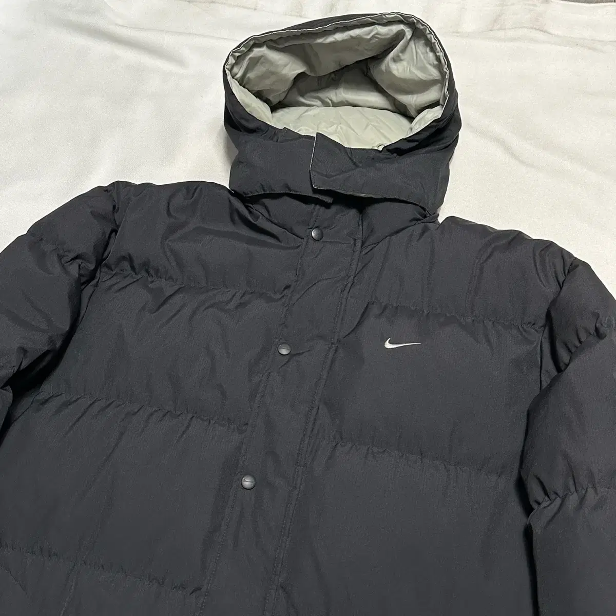 XL Nike 00s Goose Down Hoodie Long Padded