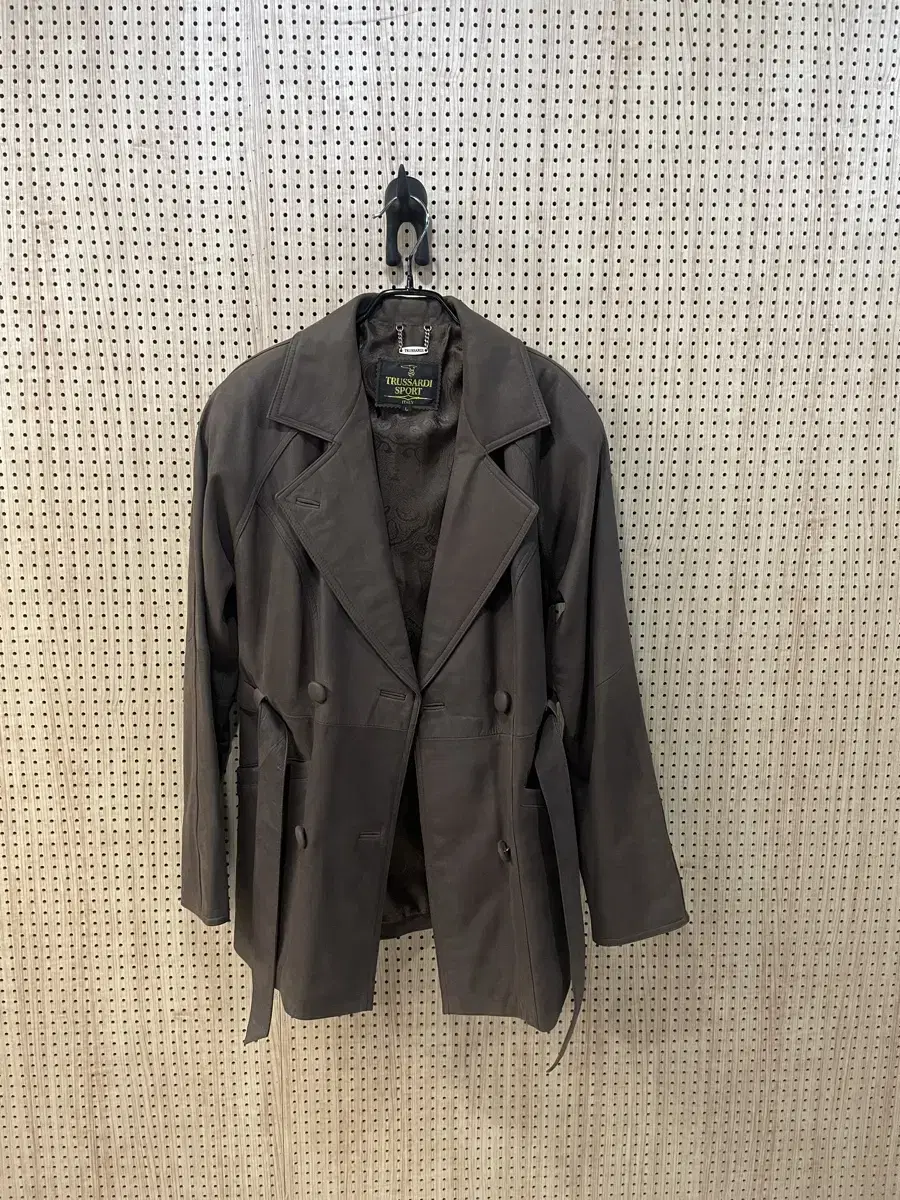 Trussardi Short Trench Coat