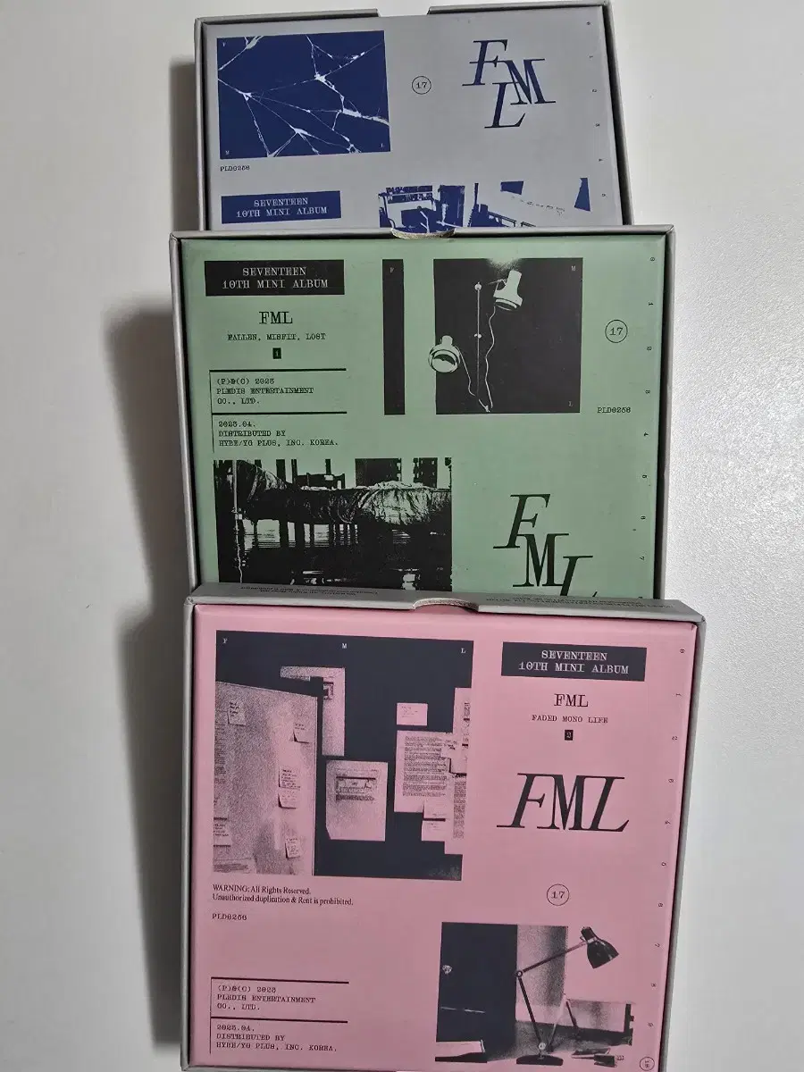 Seventeen FML unsealed wts bulk wts