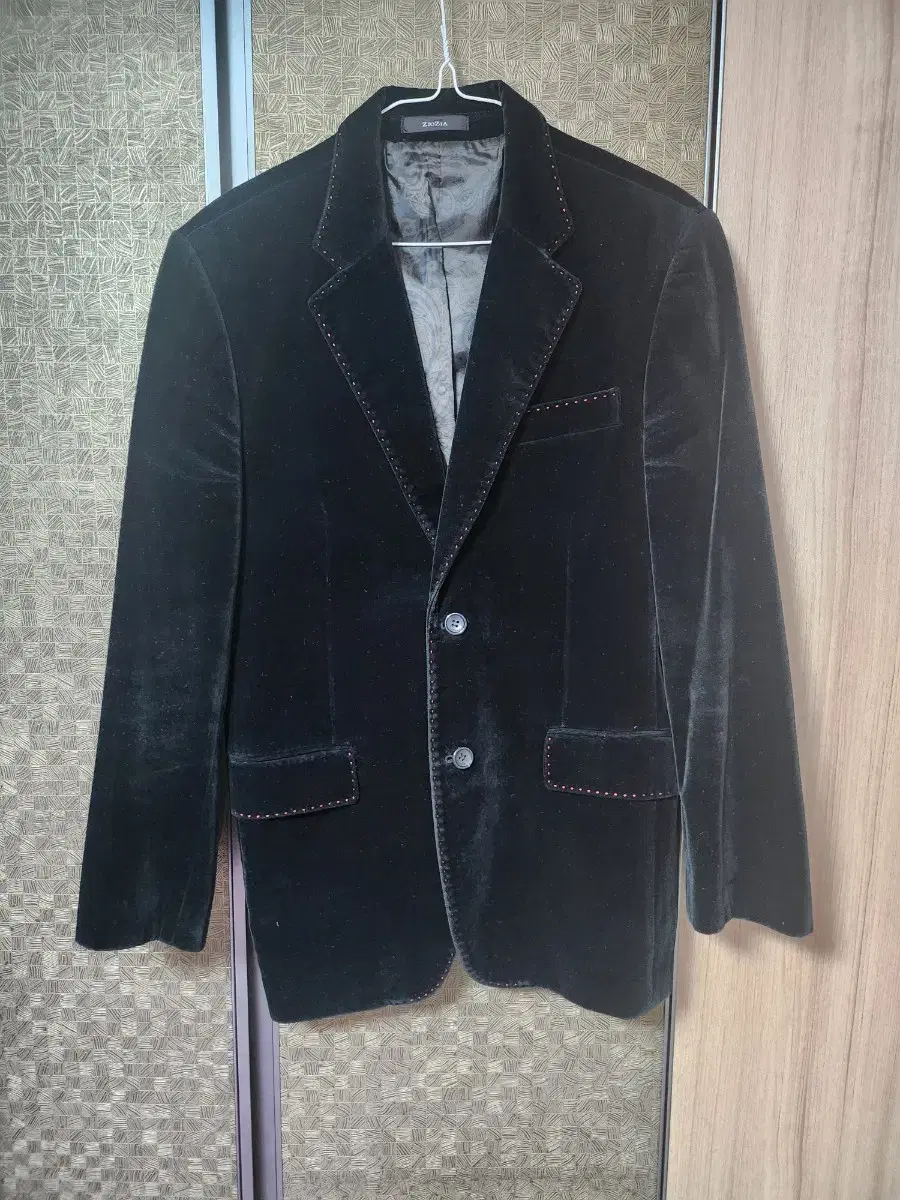 Giorgio Gia 100 Suede Black Dapper Jacket