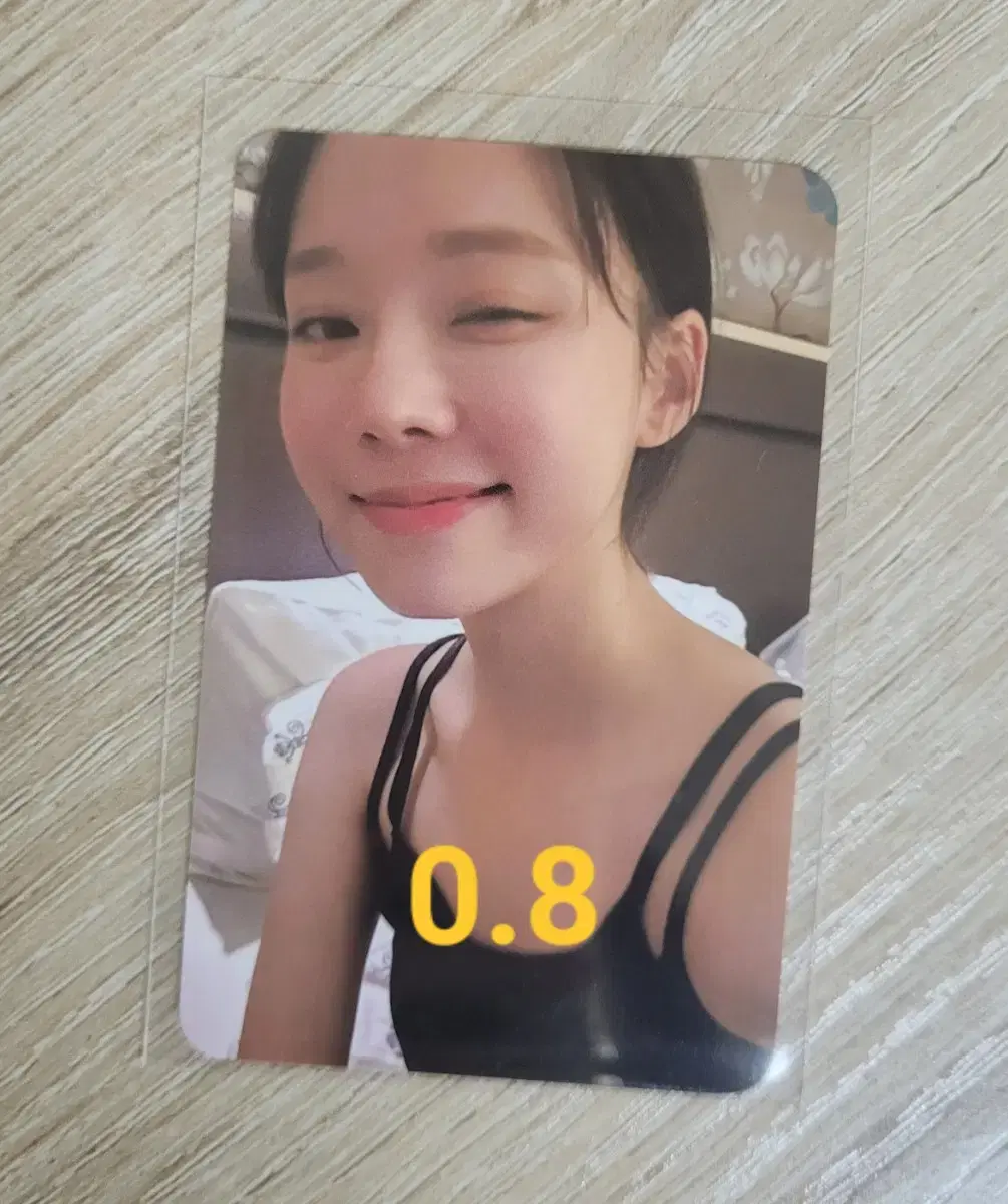 aespa winter spicy yes 24 unreleased photocard weflash wts tc ld buncheol