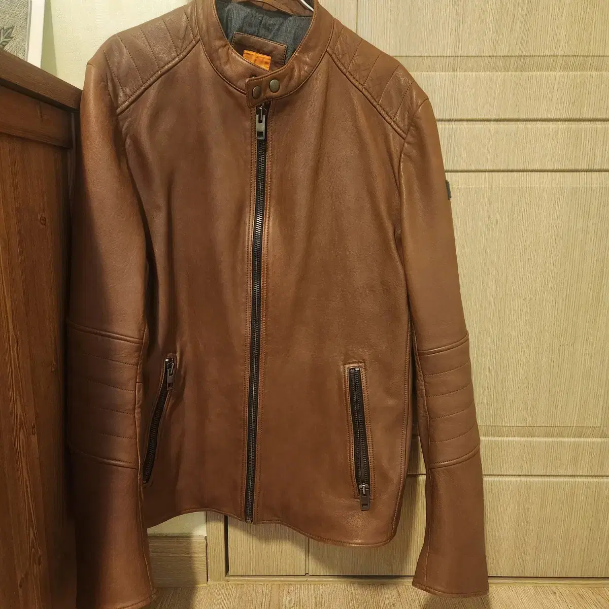 Hugo Boss Leather Jacket