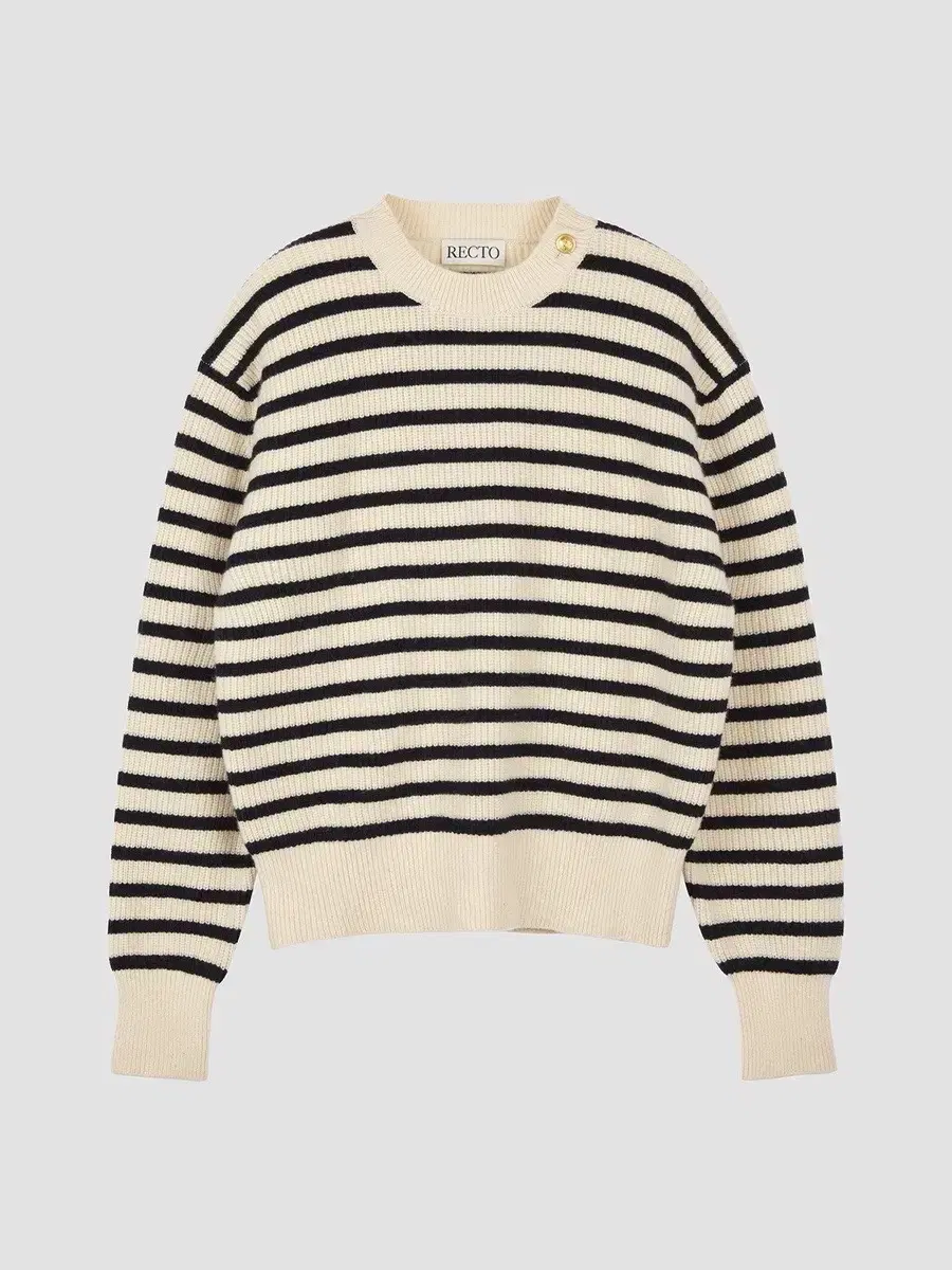 [S -> M] Recto 60s French Stripe Knit