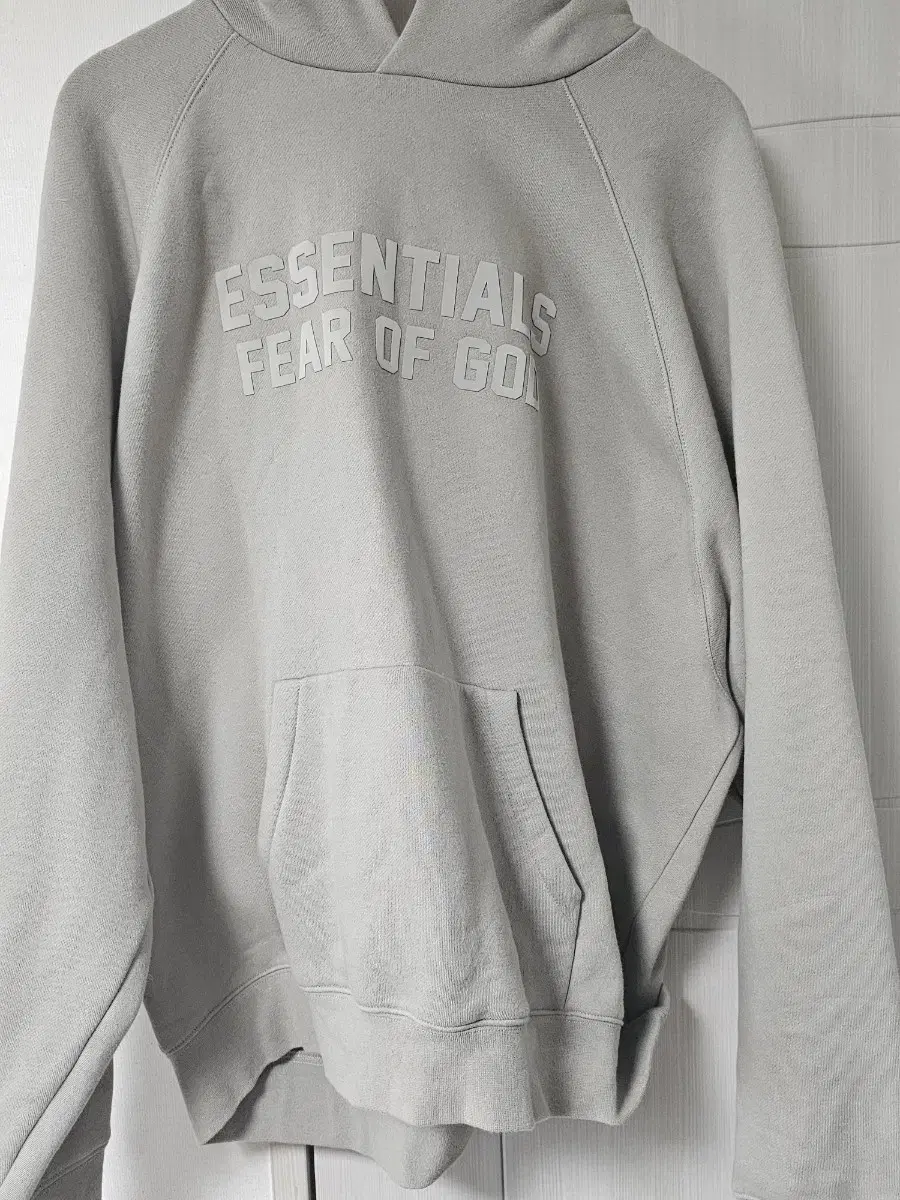 Peer Of God Essential Hoodie Light Gray