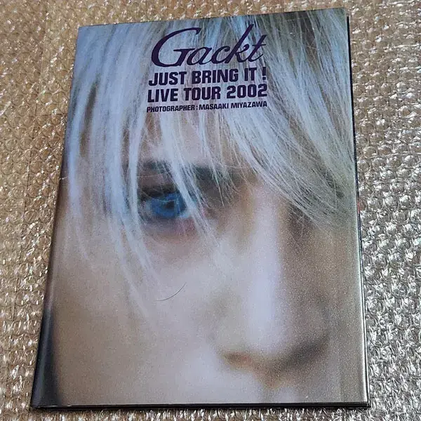 GACKT 2002 Live Tour Photo Album Japan limited edition sells photo book