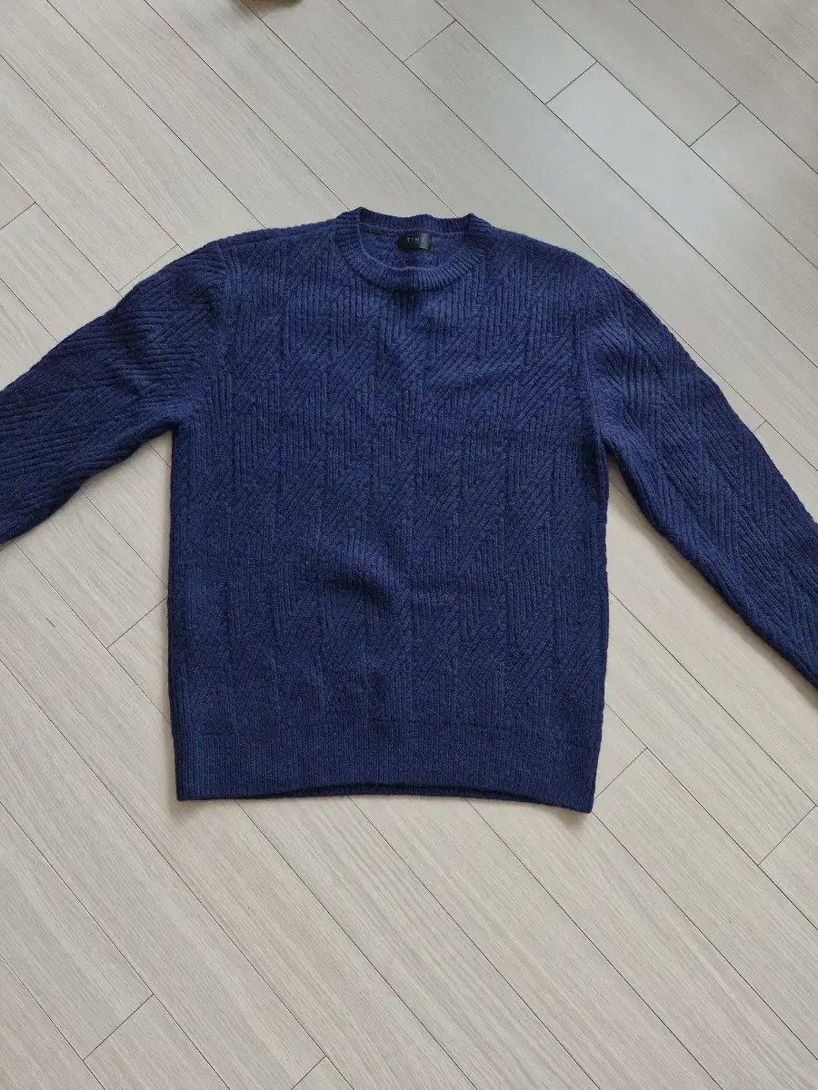 Time Homme Heavy Knit Navy 100