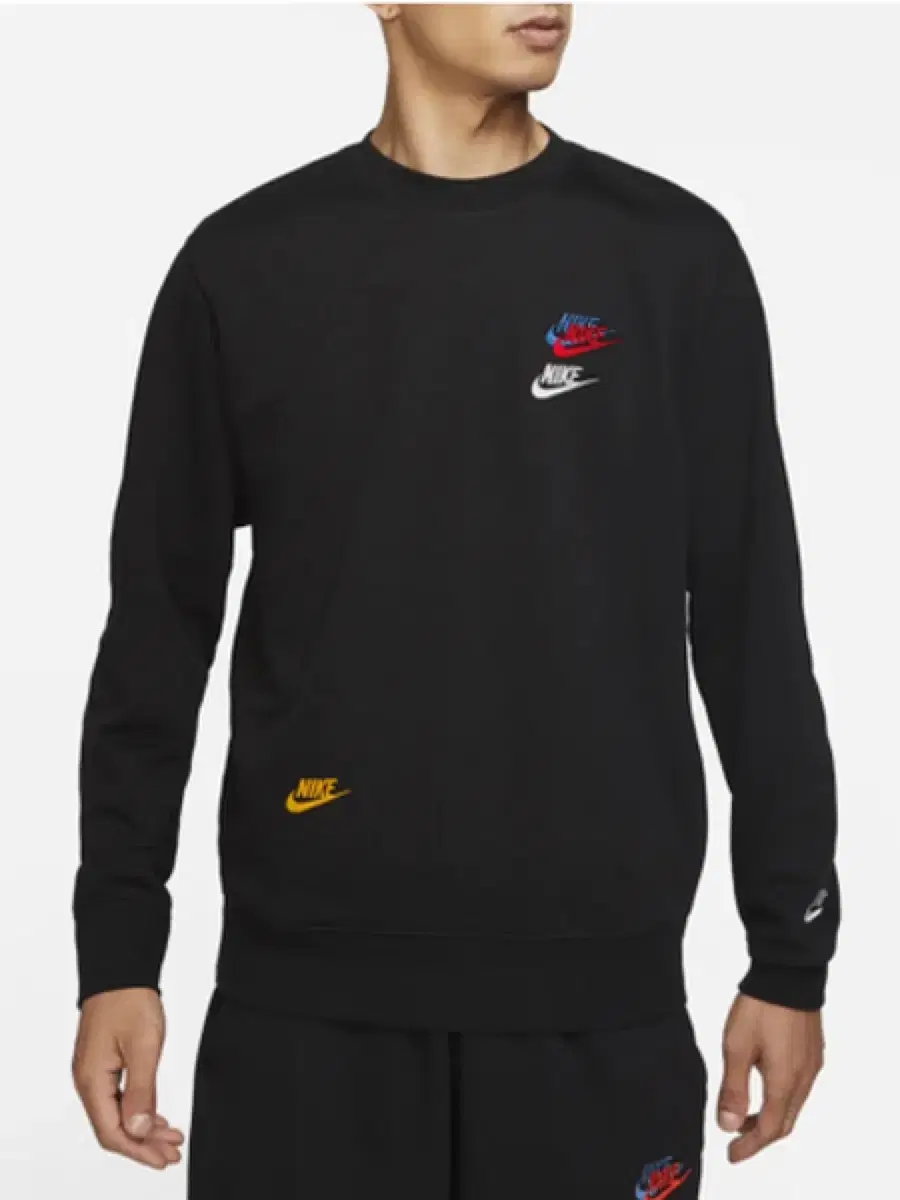 Nike NSW Multiswoosh Man to Man Black L