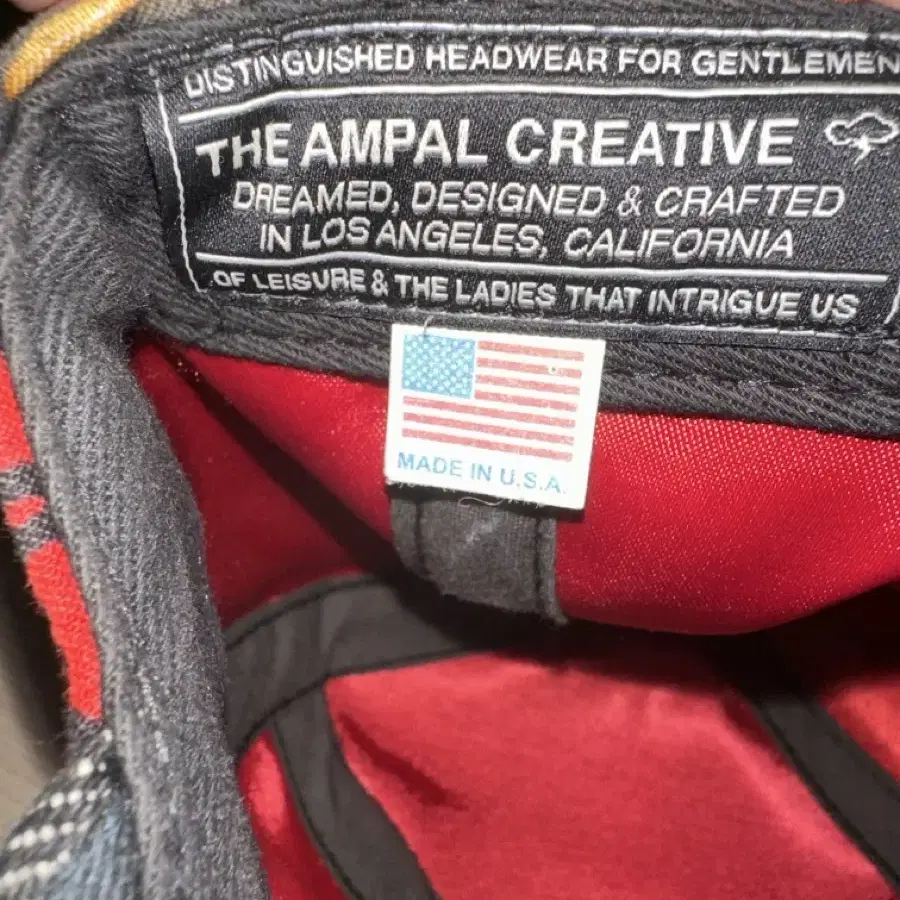 (MADE IN USA)the ampal creative 스냅백