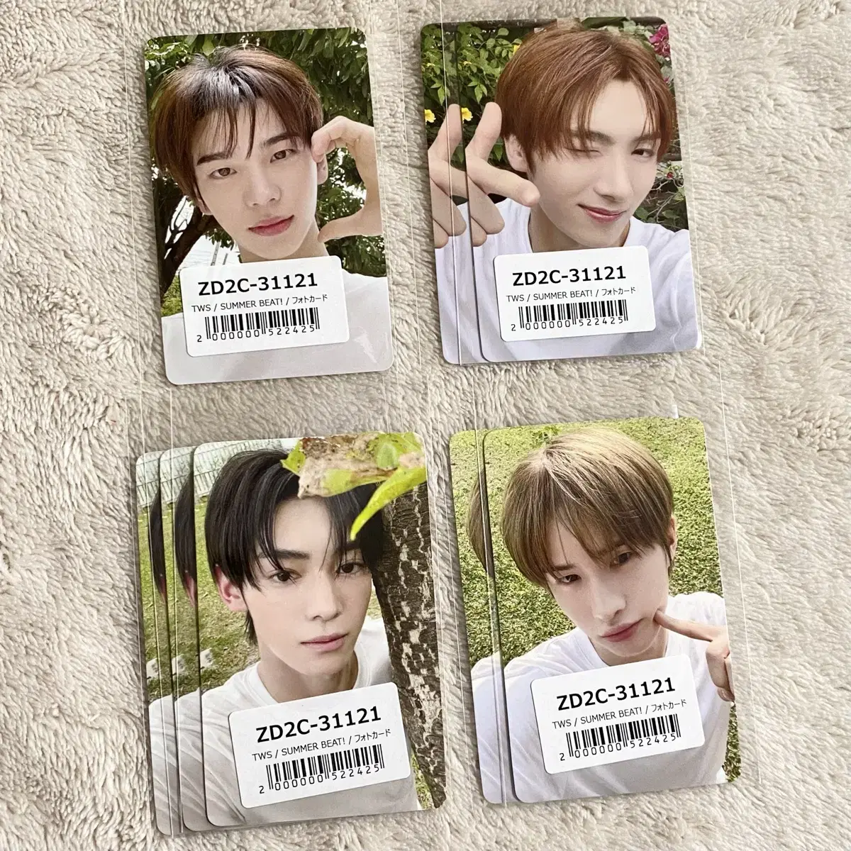 TWS Summer Beat Universal pre-order benefit photocard ld wts Shin Yoo DohoonYoungjae HanJin JaehanKyungmin