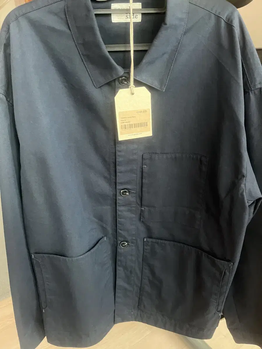 Roughside Comfort Jacket Navy Size 2