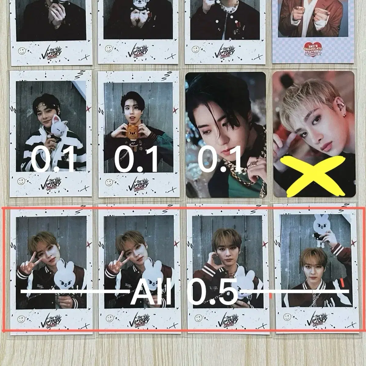 Straykids photocard WTS