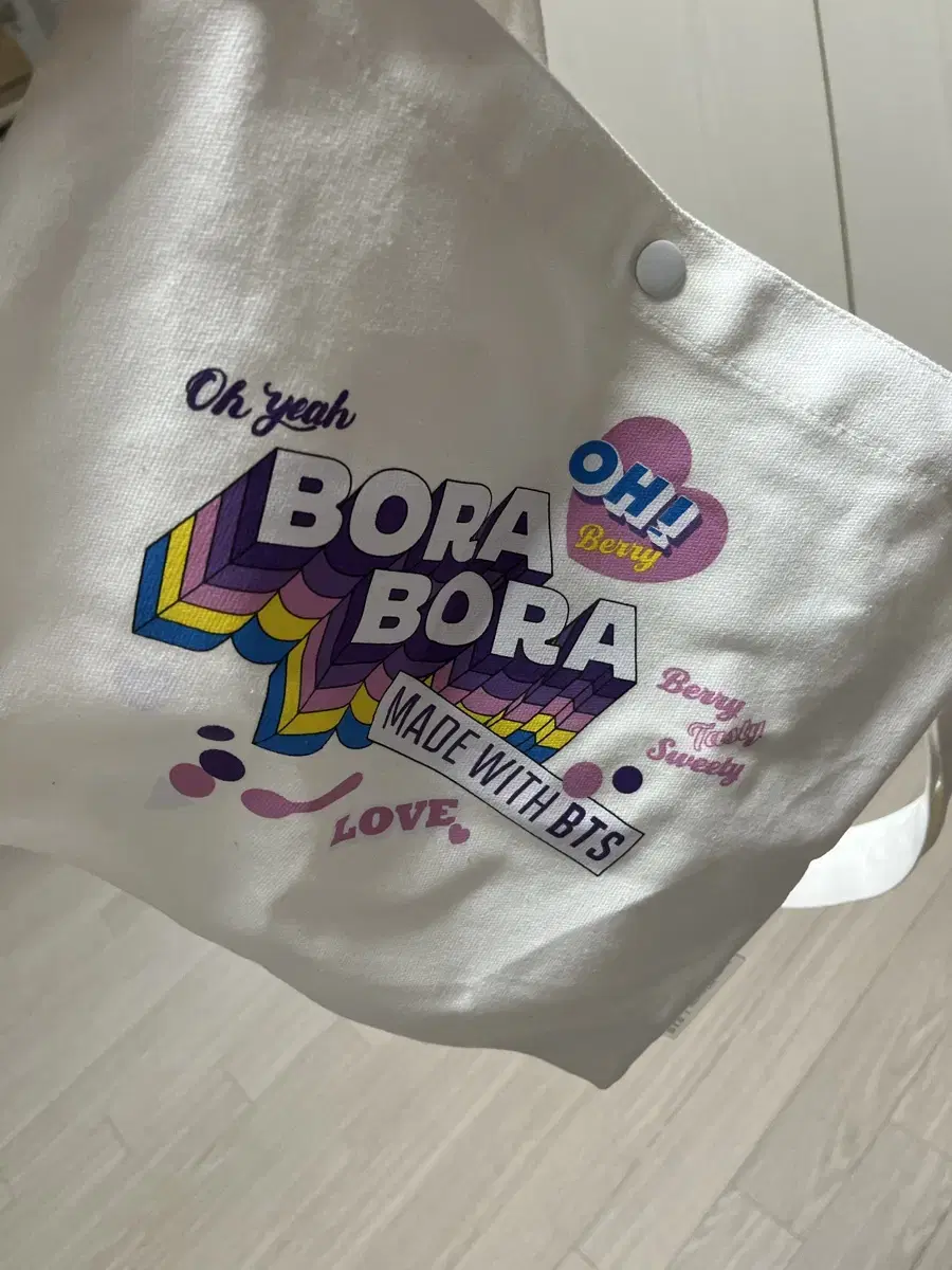 Unused/Let's X/Tomorrow's Song/Bangtan BTS Baskin Robbins Barra Echo Bag