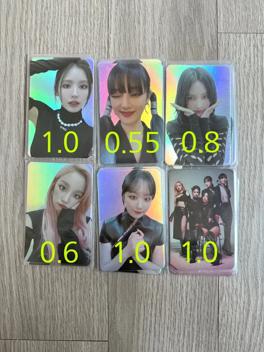 Miyeon minnie soyeon yuqi shuhua I NEVER DIE TOMBOY KMS 1st Photocard