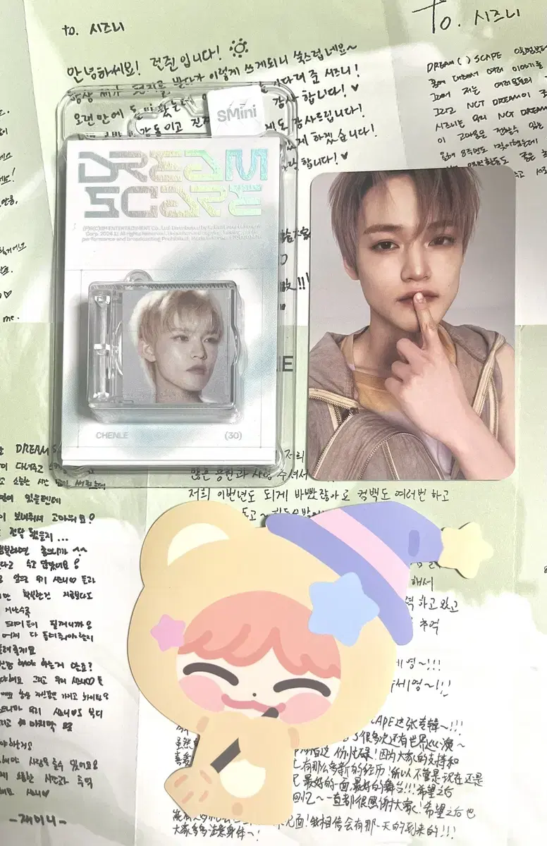 NCT Dream Dreamscape Vertical chenle photocard Smini Original Danim Wizard Sticker