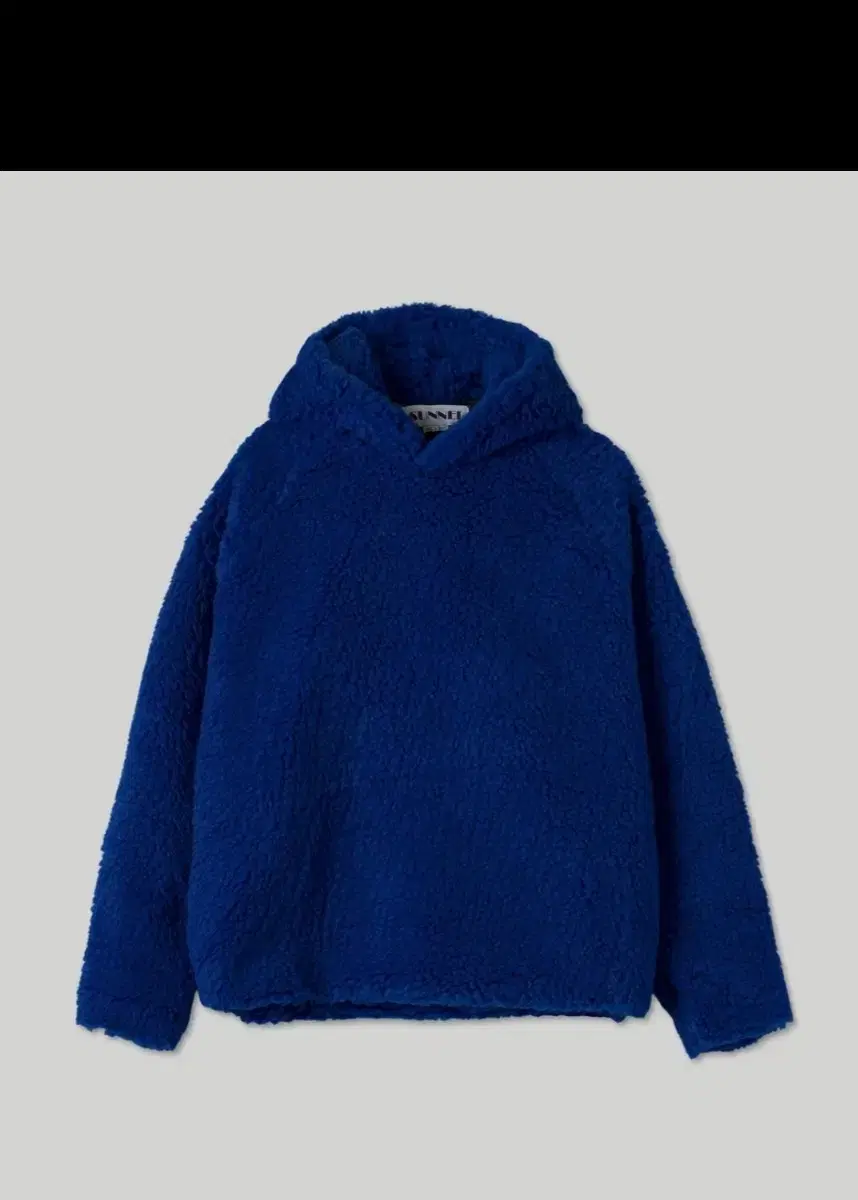 Quick sale)Sunny Fluffy Hoodie - Royal bloo XL sells