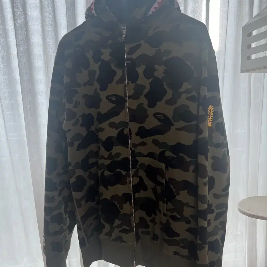 BAPE PONR 퍼스트 카모 후드집업 그린 XXL 일본 직구