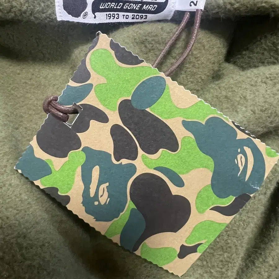 BAPE PONR 퍼스트 카모 후드집업 그린 XXL 일본 직구