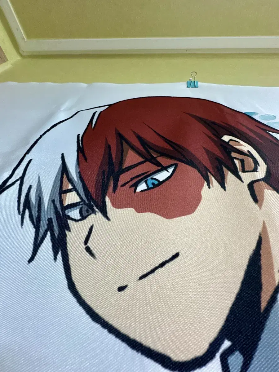 My Hero Academia Hiroaka Todoroki Shoto Fabric Poster