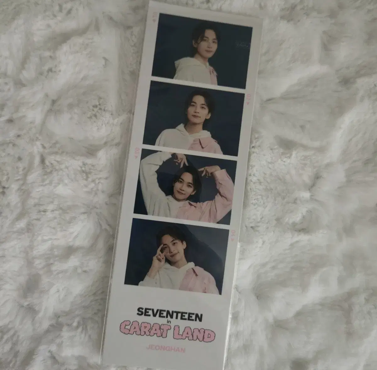 SEVENTEEN jeonghan 2023 Caratland Necut md wts SEVENTEEN Photocard