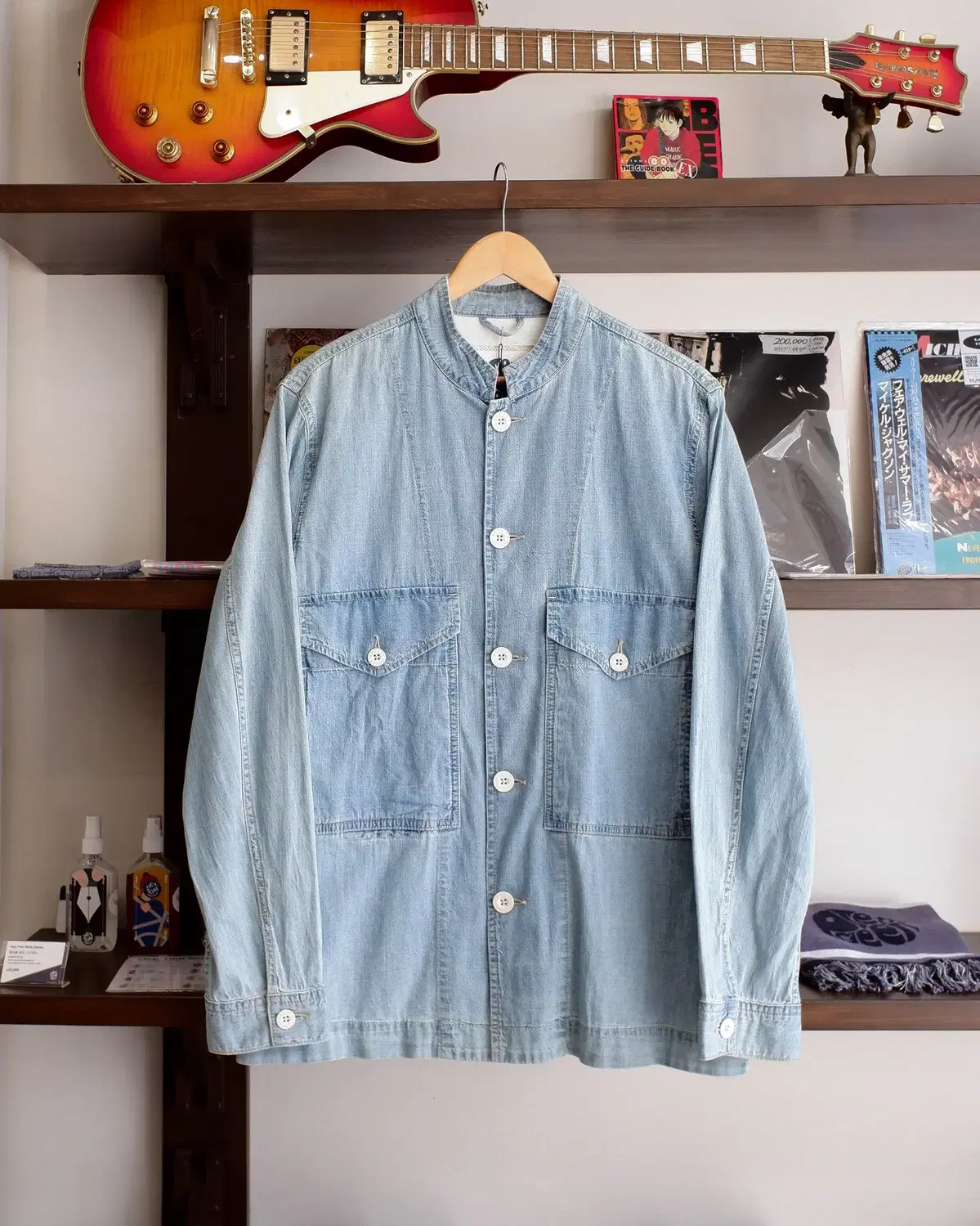 Pretty Green Denim Jacket Size 100