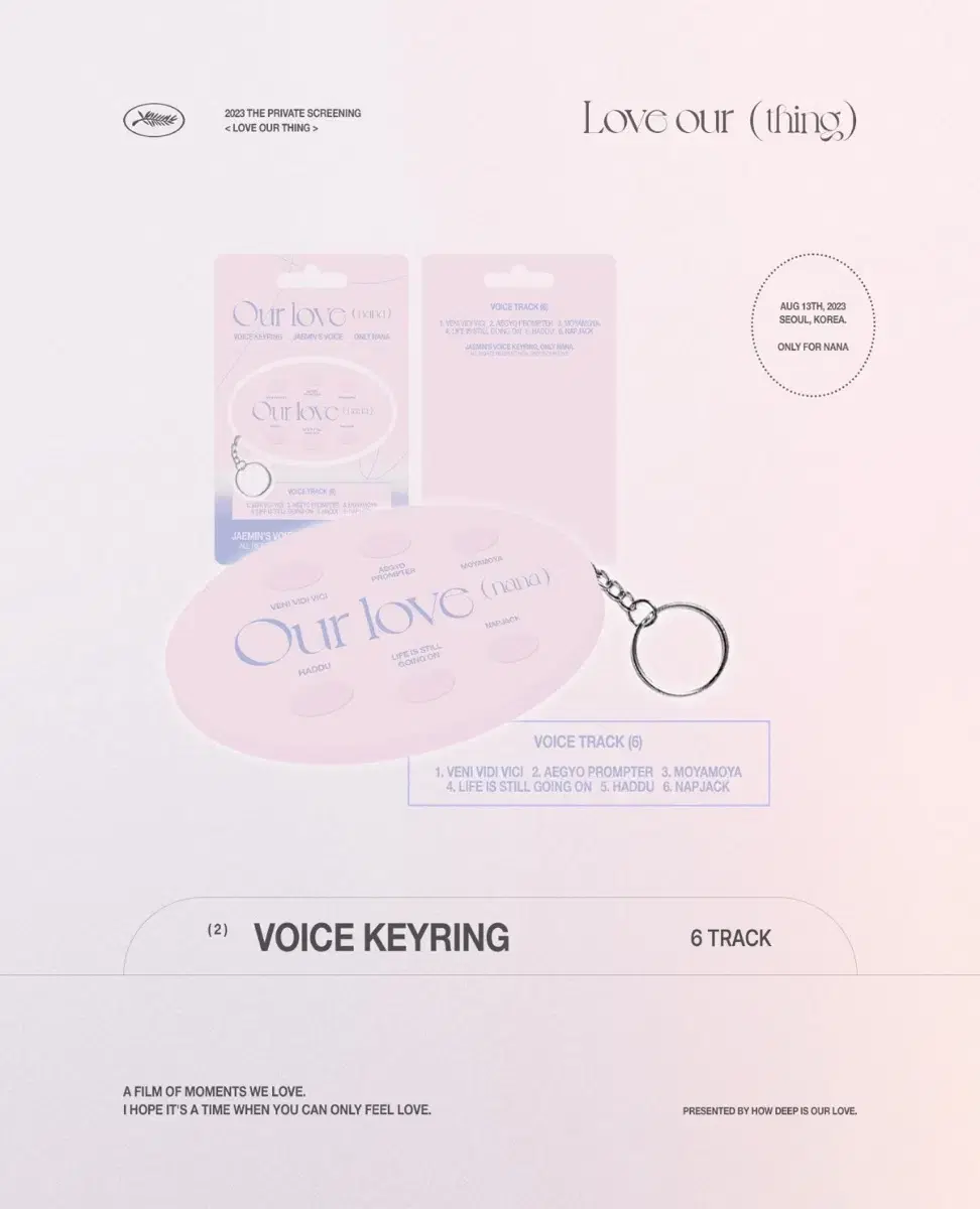 HDOL @hdol jaemin wts the voice keyring