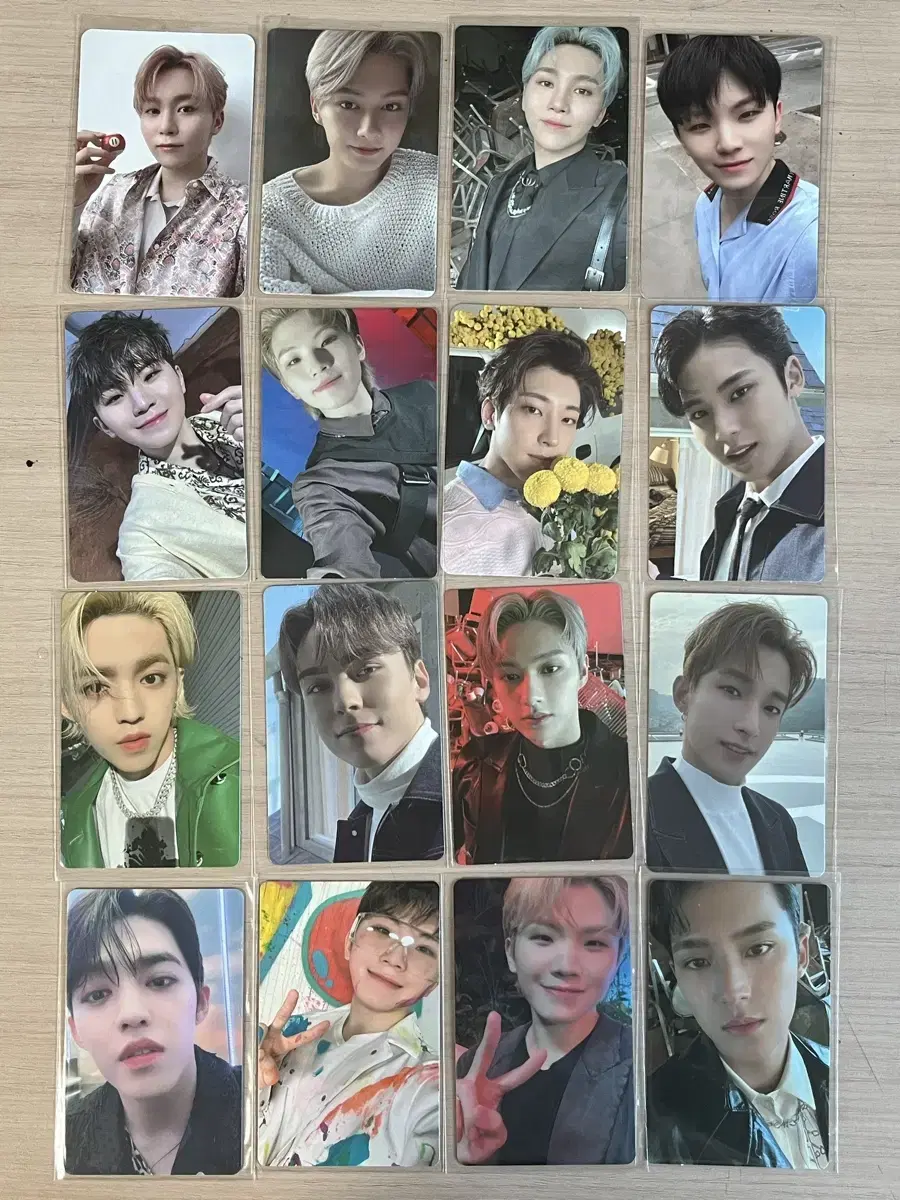 Seventeen photocard Coops jun wonwoo woozi mingyu dk seungkwan vernon photocard ld