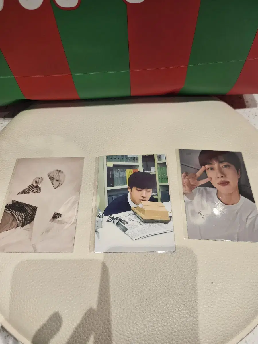 BTS bangtan jin Happy pop up pre-order benefit photocard 3 kinds bulk WTS