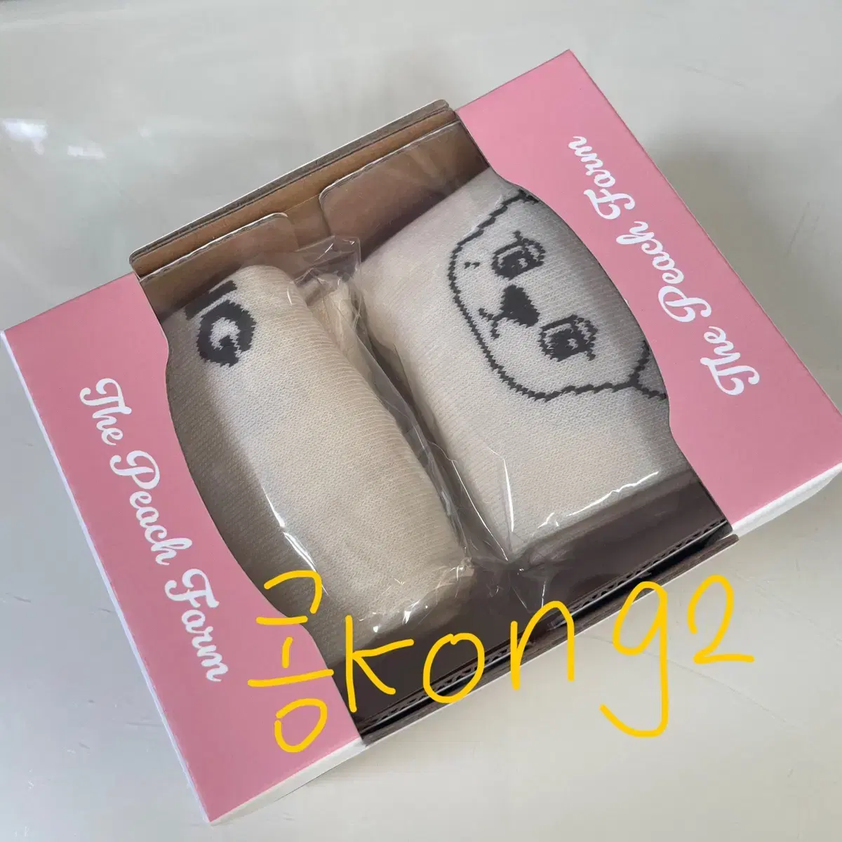 lee dongwook wookdong pop up goods socks set pokashi grandmother doll unreleased photocard