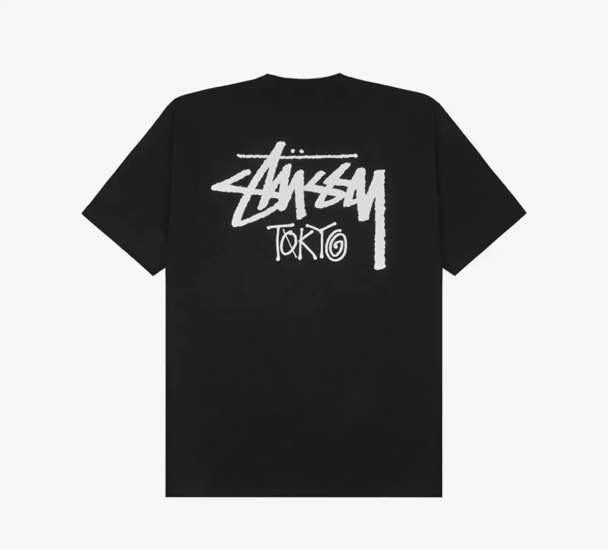 [New] Stussy Tokyo XL Black Short Sleeve BLACK